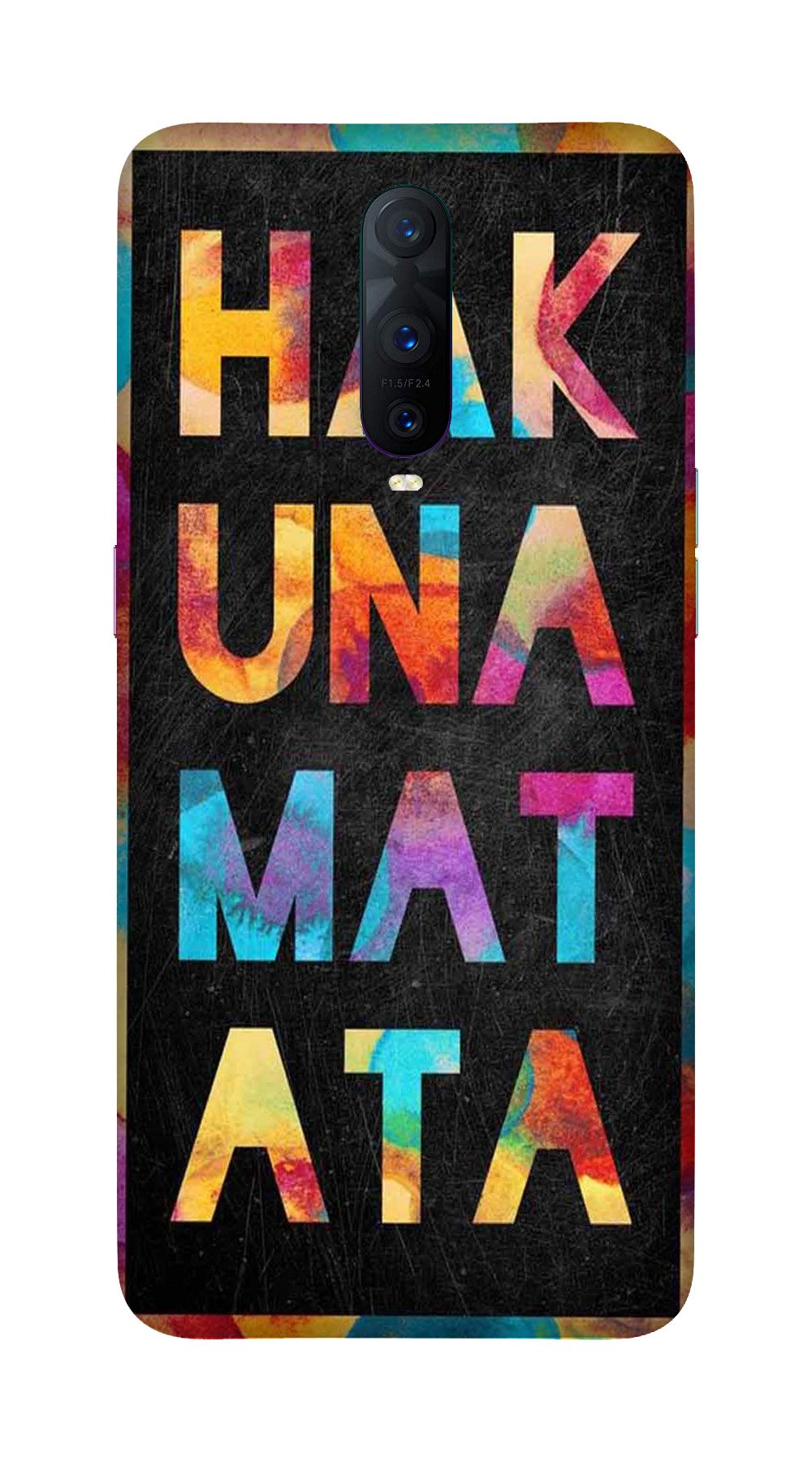 Hakuna Matata Mobile Back Case for OnePlus 7 Pro (Design - 323)