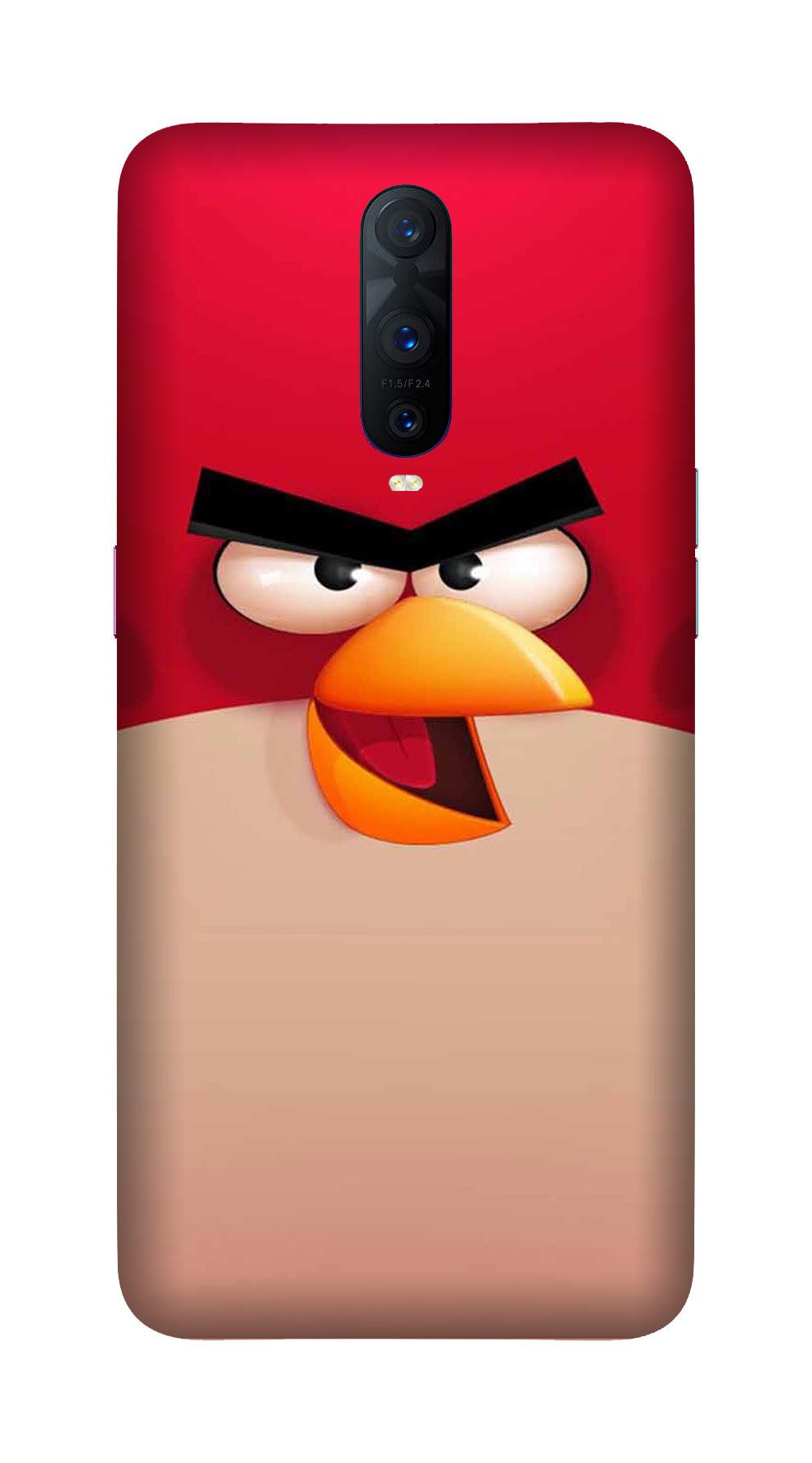 Angry Bird Red Mobile Back Case for OnePlus 7 Pro (Design - 325)