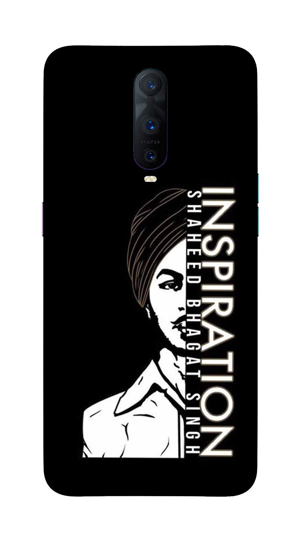 Bhagat Singh Mobile Back Case for OnePlus 7 Pro (Design - 329)