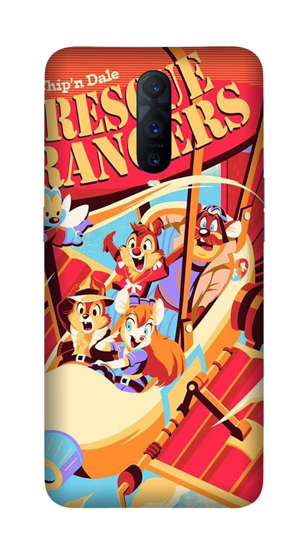 Rescue Rangers Mobile Back Case for OnePlus 7 Pro (Design - 341)