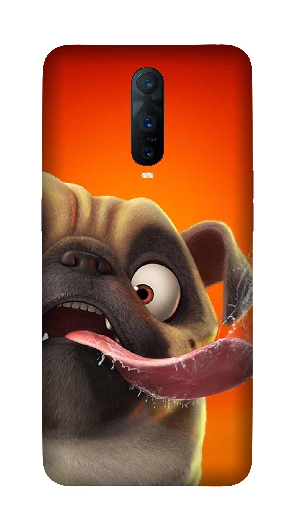 Dog Mobile Back Case for OnePlus 7 Pro (Design - 343)