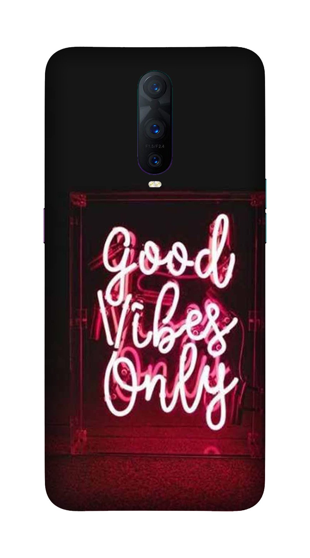 Good Vibes Only Mobile Back Case for OnePlus 7 Pro (Design - 354)