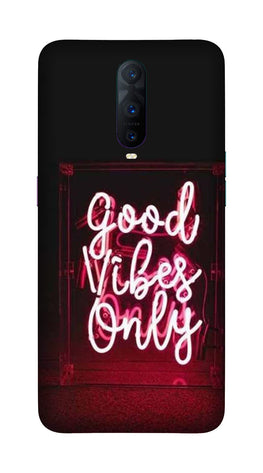 Good Vibes Only Mobile Back Case for OnePlus 7 Pro (Design - 354)