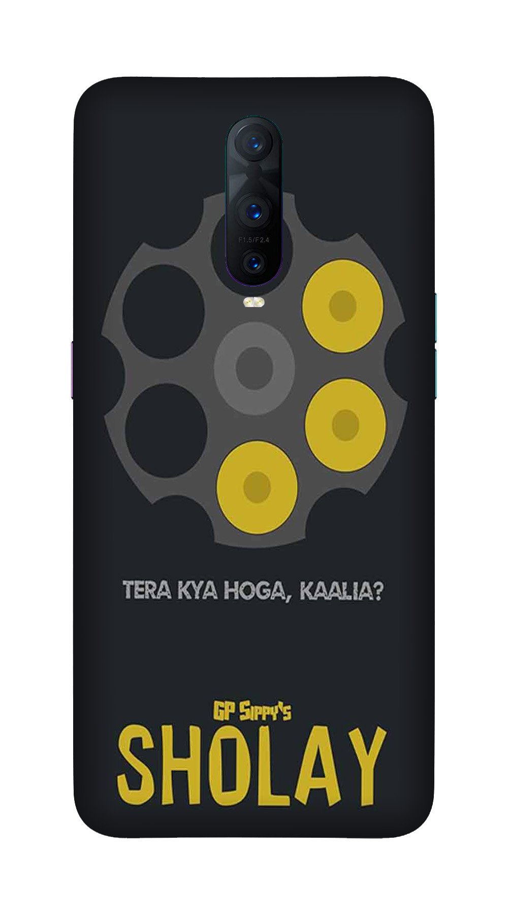 Sholay Mobile Back Case for OnePlus 7 Pro (Design - 356)