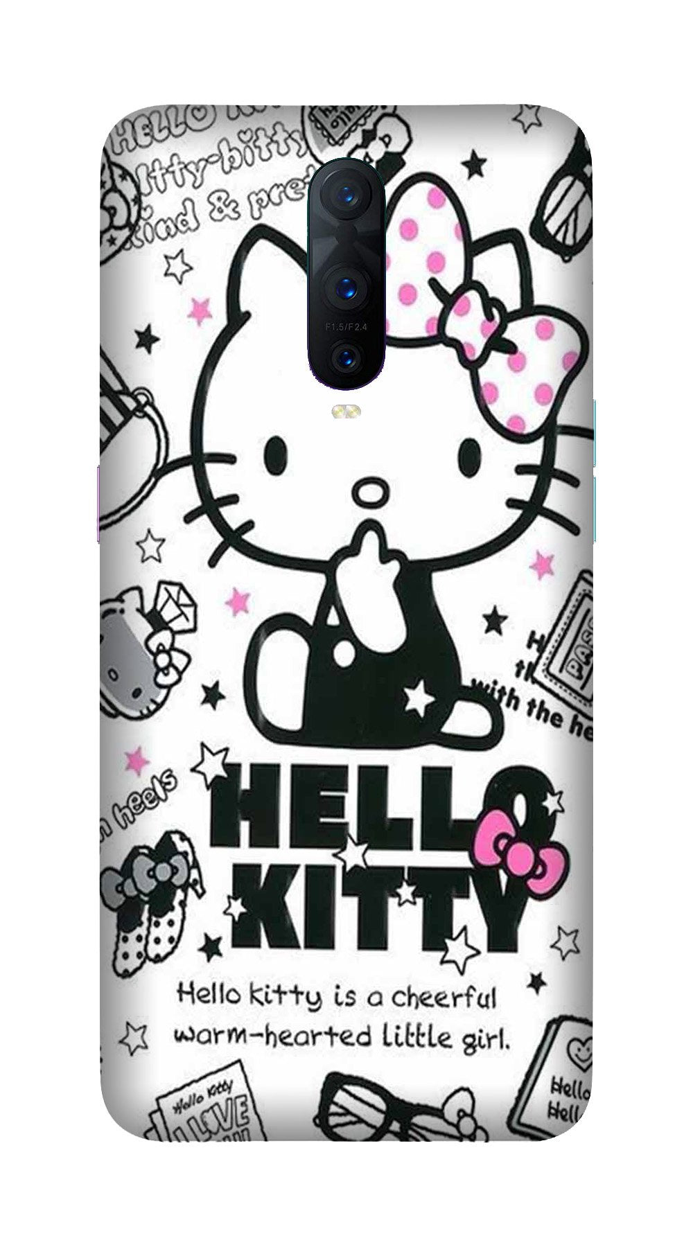 Hello Kitty Mobile Back Case for OnePlus 7 Pro (Design - 361)