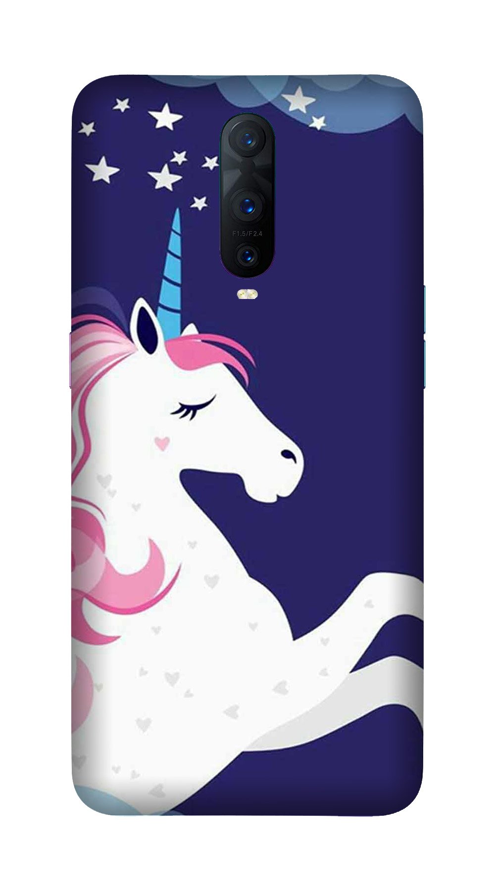 Unicorn Mobile Back Case for OnePlus 7 Pro (Design - 365)