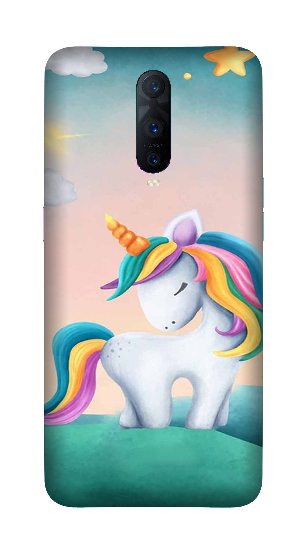 Unicorn Mobile Back Case for OnePlus 7 Pro (Design - 366)