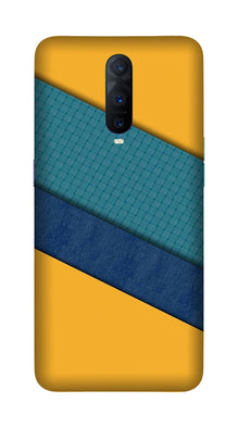Diagonal Pattern Mobile Back Case for OnePlus 7 Pro (Design - 370)