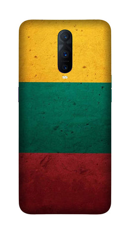 Color Pattern Mobile Back Case for OnePlus 7 Pro (Design - 374)