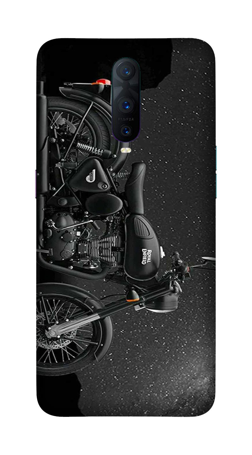 Royal Enfield Mobile Back Case for OnePlus 7 Pro (Design - 381)