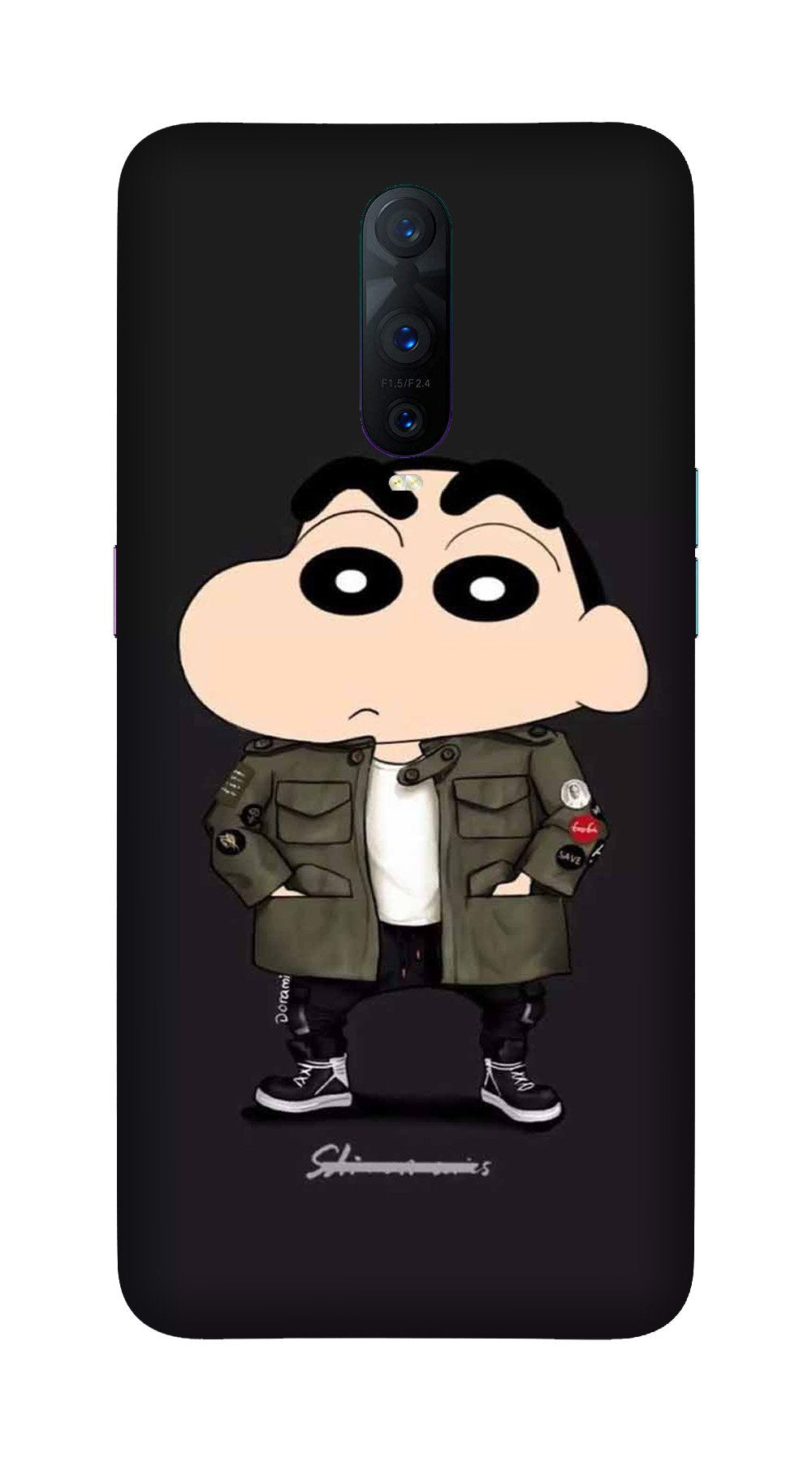 Shin Chan Mobile Back Case for OnePlus 7 Pro (Design - 391)