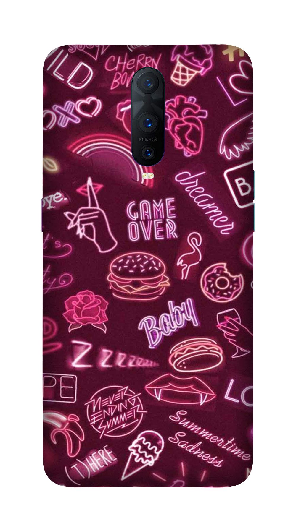 Party Theme Mobile Back Case for OnePlus 7 Pro (Design - 392)