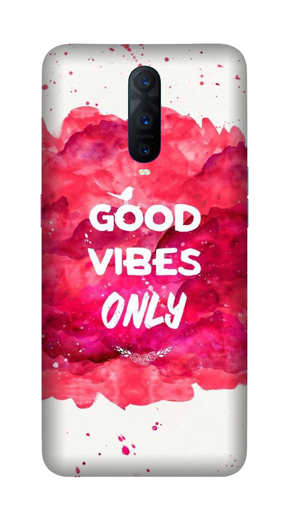 Good Vibes Only Mobile Back Case for OnePlus 7 Pro (Design - 393)