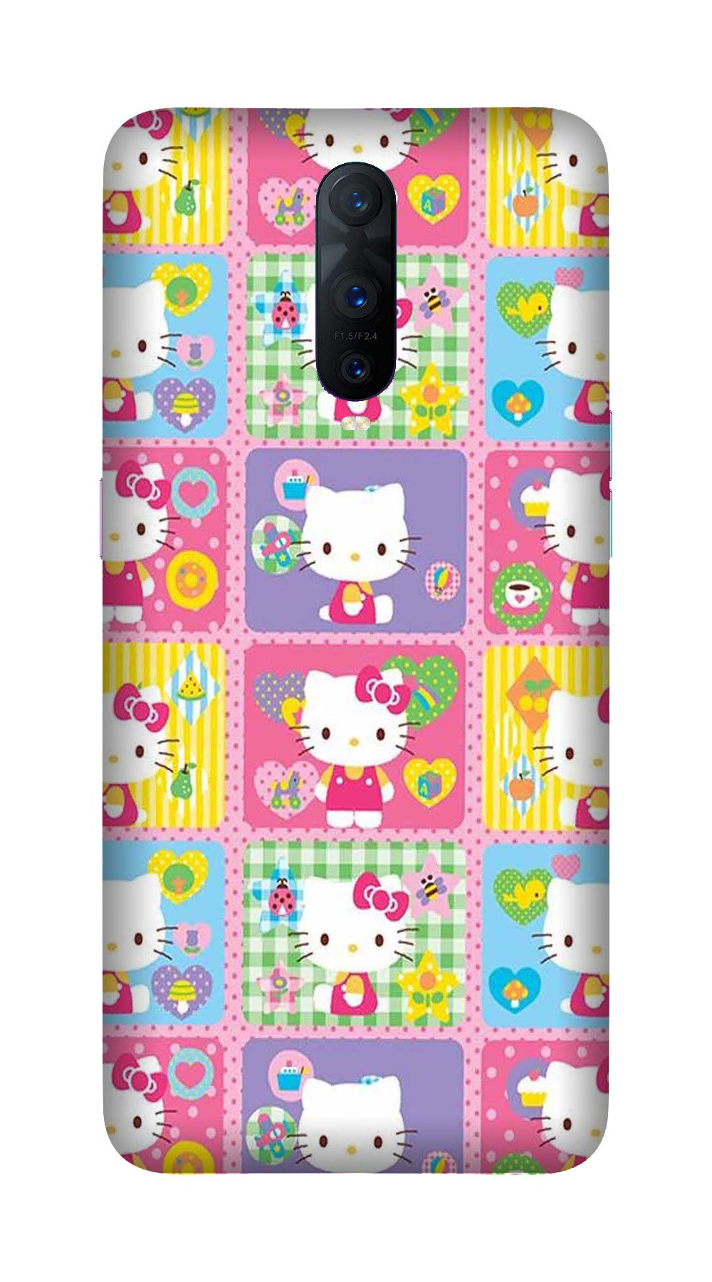 Kitty Mobile Back Case for OnePlus 7 Pro (Design - 400)