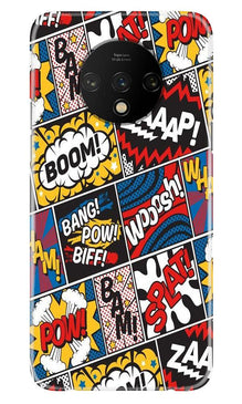 Boom Mobile Back Case for OnePlus 7T  (Design - 302)