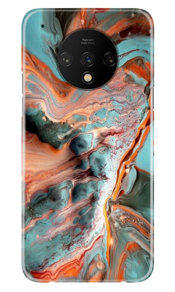 Marble Texture Mobile Back Case for OnePlus 7T(Design - 309)