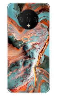 Marble Texture Mobile Back Case for OnePlus 7T  (Design - 309)