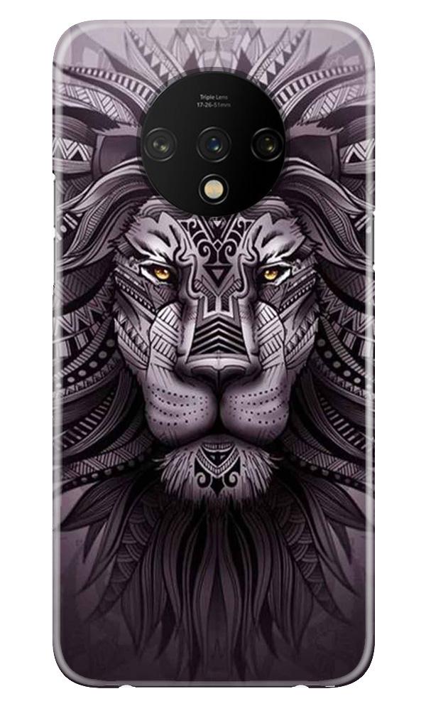 Lion Mobile Back Case for OnePlus 7T(Design - 315)