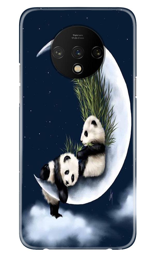 Panda Moon Mobile Back Case for OnePlus 7T(Design - 318)