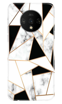 Marble Texture Mobile Back Case for OnePlus 7T  (Design - 322)