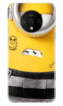 Minion Mobile Back Case for OnePlus 7T  (Design - 324)