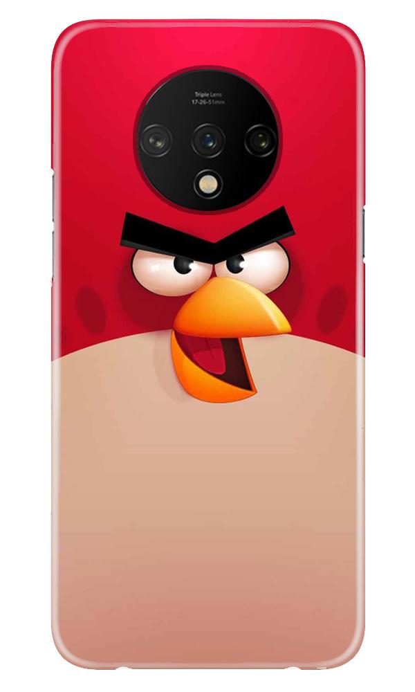 Angry Bird Red Mobile Back Case for OnePlus 7T(Design - 325)