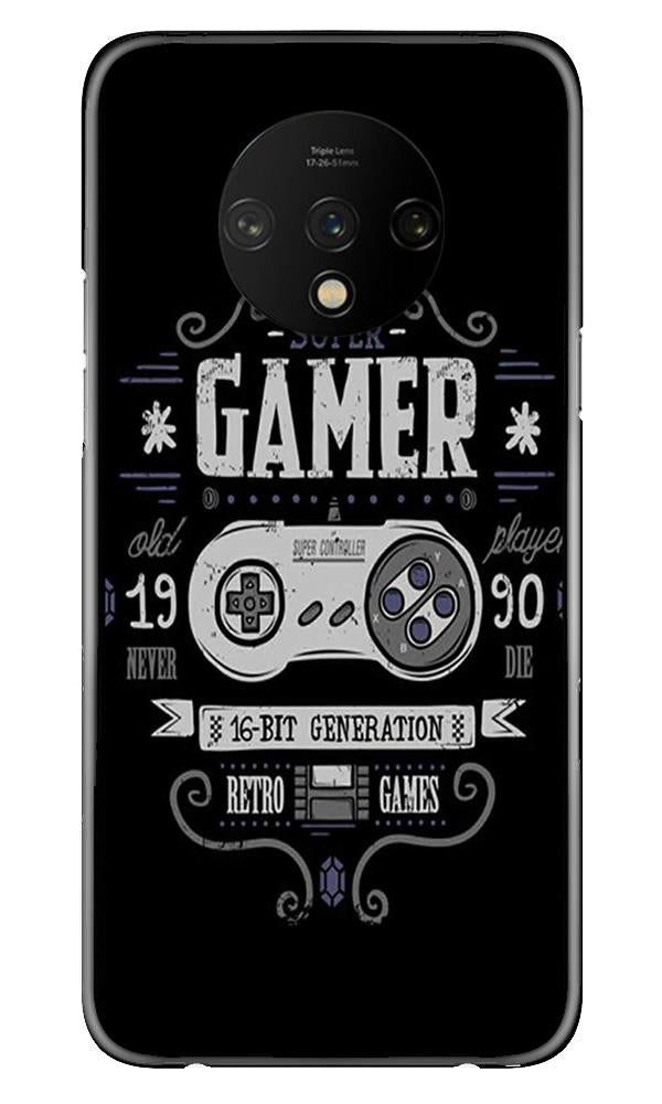 Gamer Mobile Back Case for OnePlus 7T  (Design - 330)