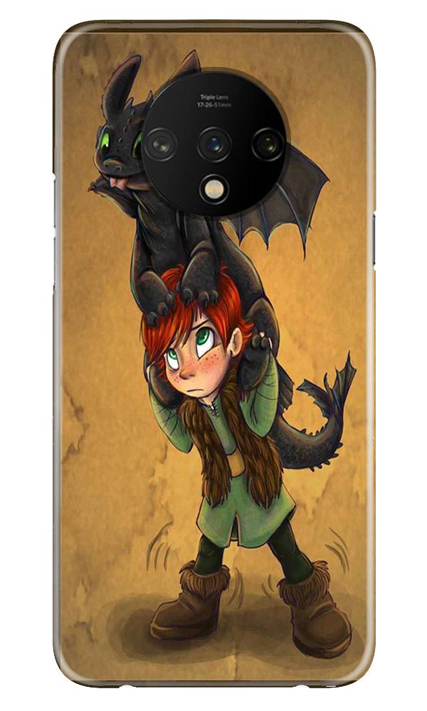 Dragon Mobile Back Case for OnePlus 7T  (Design - 336)