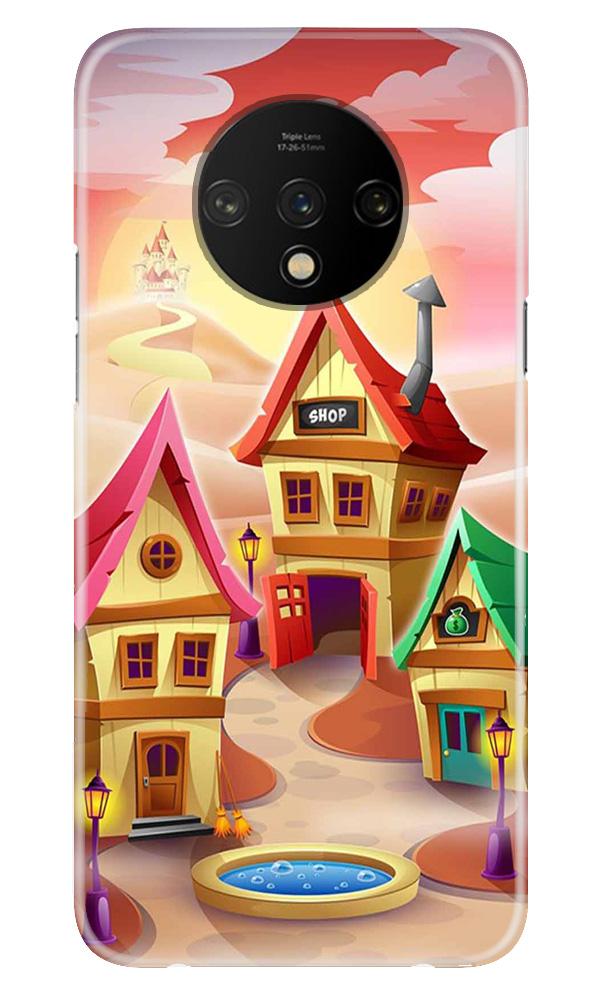 Sweet Home Mobile Back Case for OnePlus 7T  (Design - 338)