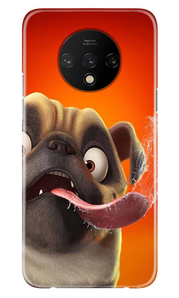 Dog Mobile Back Case for OnePlus 7T(Design - 343)