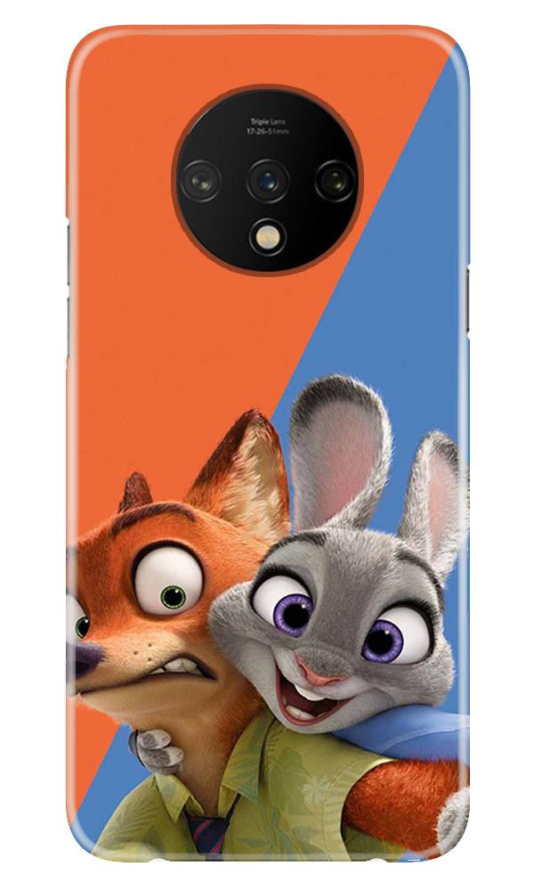 Cartoon Mobile Back Case for OnePlus 7T(Design - 346)