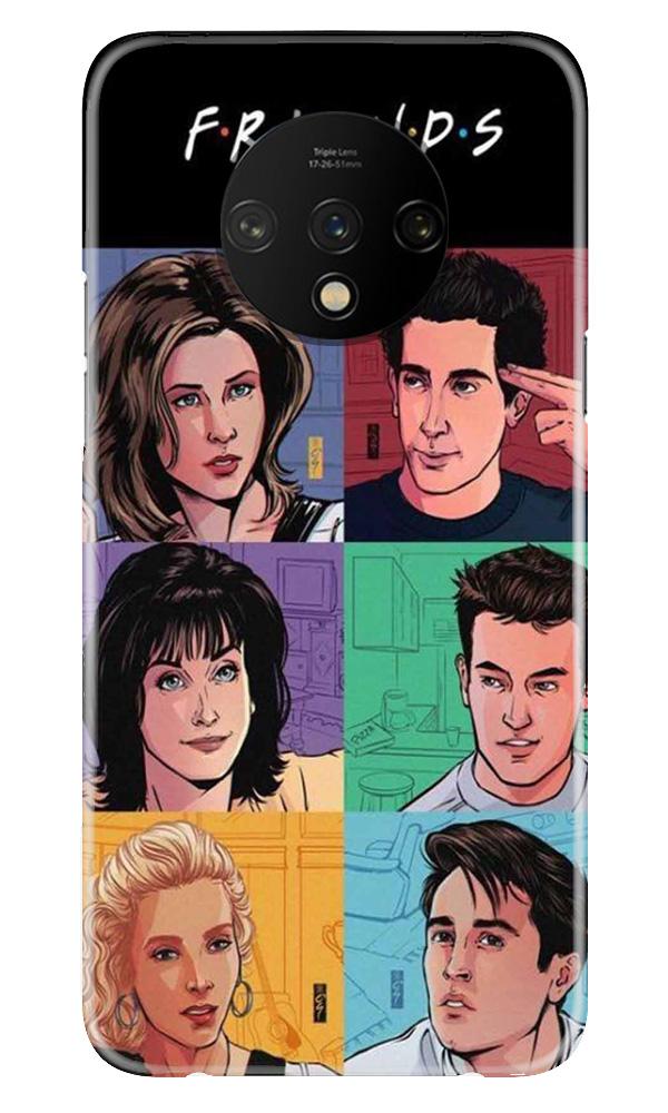 Friends Mobile Back Case for OnePlus 7T  (Design - 357)