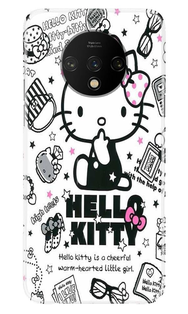 Hello Kitty Mobile Back Case for OnePlus 7T  (Design - 361)