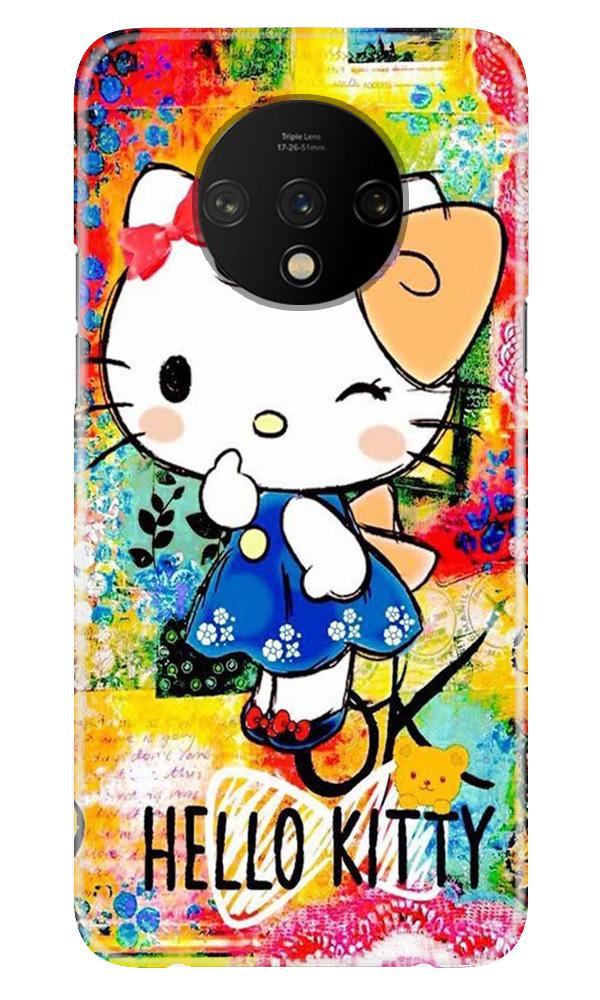Hello Kitty Mobile Back Case for OnePlus 7T  (Design - 362)