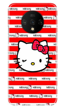 Hello Kitty Mobile Back Case for OnePlus 7T  (Design - 364)