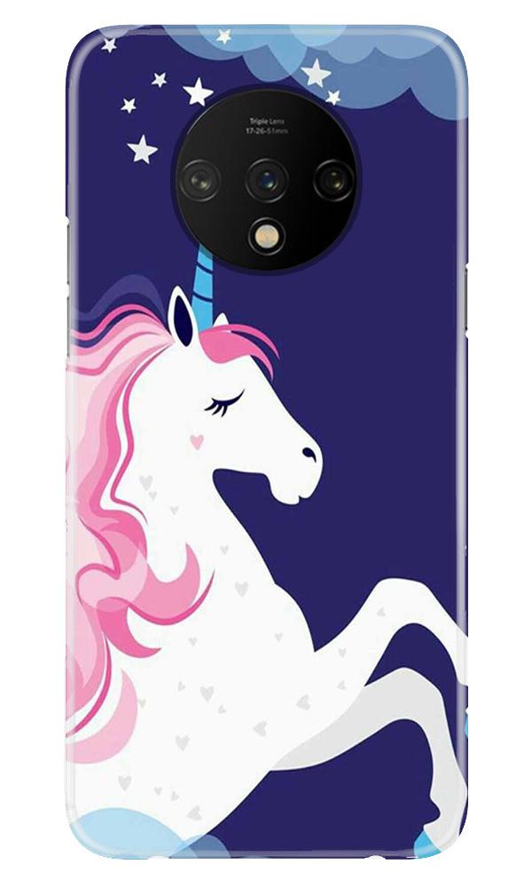 Unicorn Mobile Back Case for OnePlus 7T  (Design - 365)