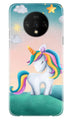 Unicorn Mobile Back Case for OnePlus 7T  (Design - 366)