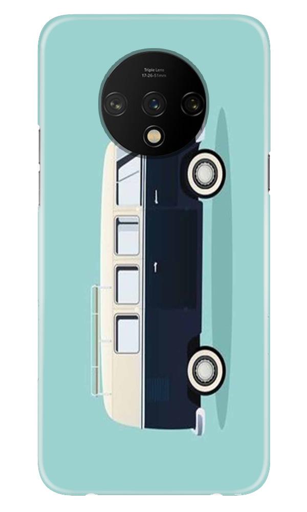 Travel Bus Mobile Back Case for OnePlus 7T  (Design - 379)