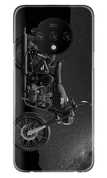Royal Enfield Mobile Back Case for OnePlus 7T  (Design - 381)