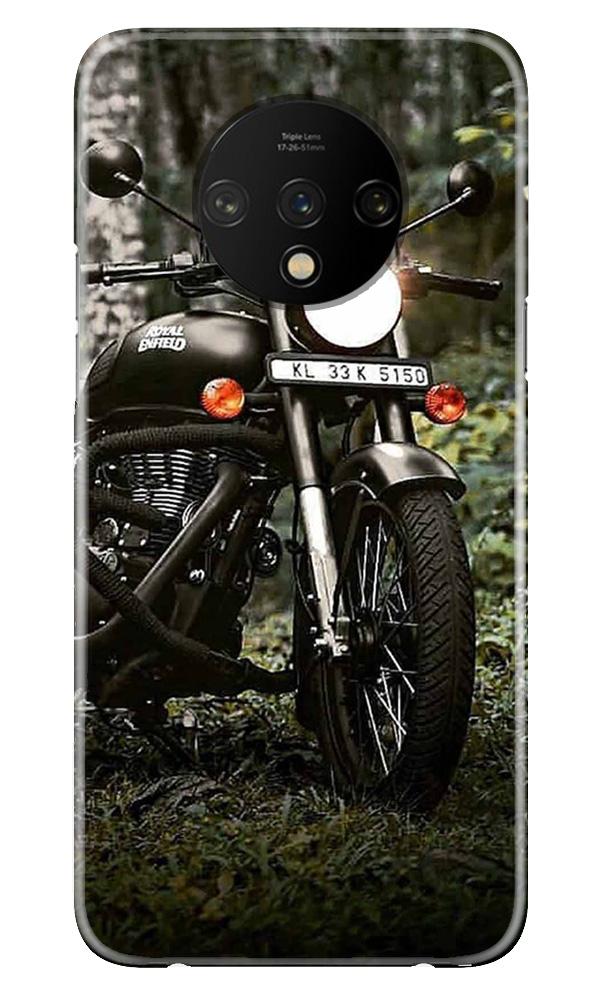 Royal Enfield Mobile Back Case for OnePlus 7T  (Design - 384)
