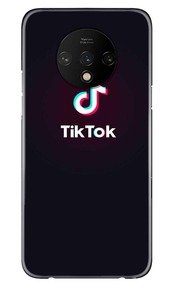 Tiktok Mobile Back Case for OnePlus 7T  (Design - 396)