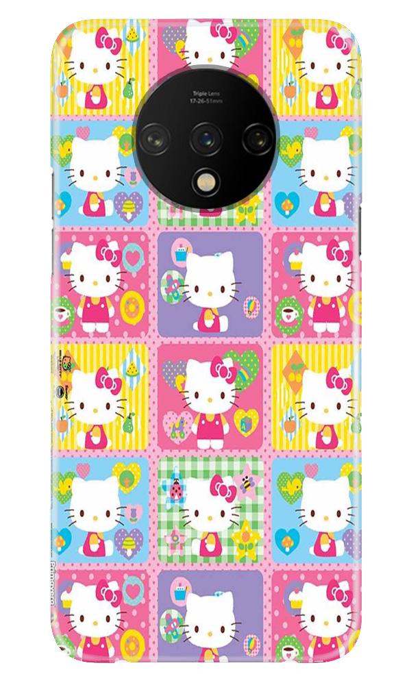 Kitty Mobile Back Case for OnePlus 7T  (Design - 400)