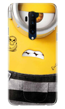 Minion Mobile Back Case for OnePlus 7T Pro  (Design - 324)