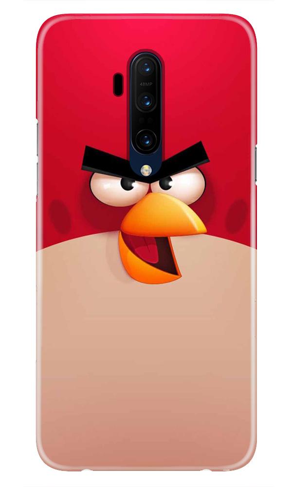 Angry Bird Red Mobile Back Case for OnePlus 7T Pro(Design - 325)
