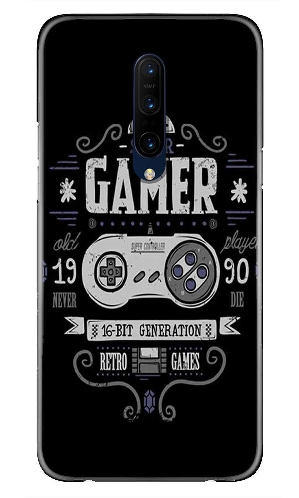 Gamer Mobile Back Case for OnePlus 7T Pro(Design - 330)