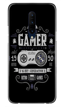 Gamer Mobile Back Case for OnePlus 7T Pro  (Design - 330)