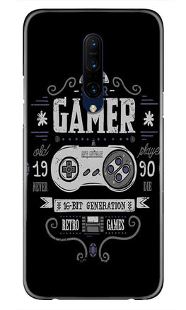Gamer Mobile Back Case for OnePlus 7T Pro(Design - 330)