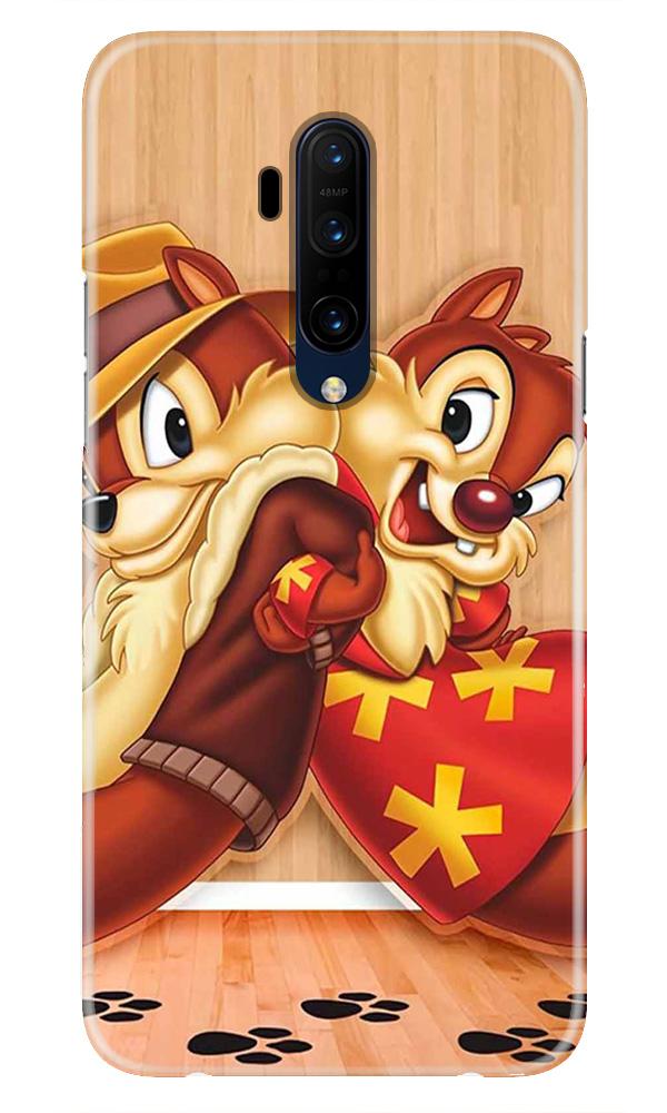 Chip n Dale Mobile Back Case for OnePlus 7T Pro  (Design - 335)