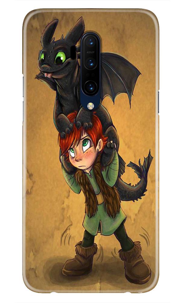 Dragon Mobile Back Case for OnePlus 7T Pro(Design - 336)