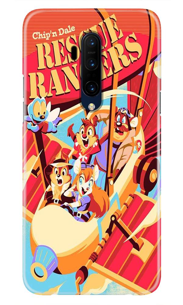 Rescue Rangers Mobile Back Case for OnePlus 7T Pro  (Design - 341)